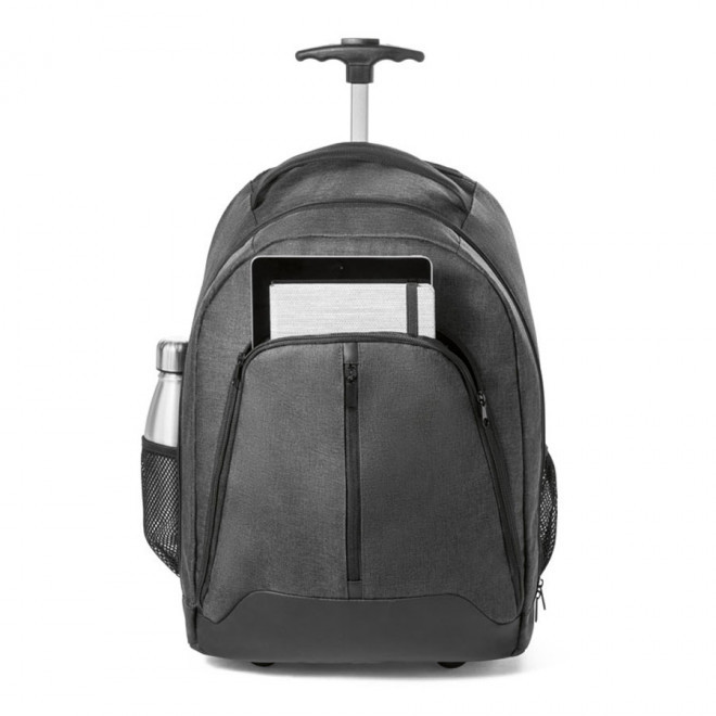 SAC À DOS TROLLEY PERSONNALISÉ POUR ORDINATEUR 'ROBASA' - gris