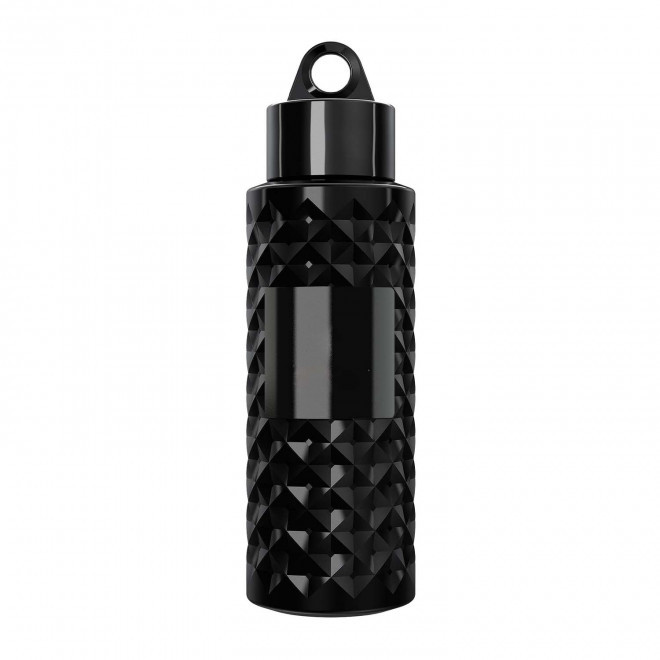 BOUTEILLE 1L PERSONNALISABLE 'NAIROBI' - noir