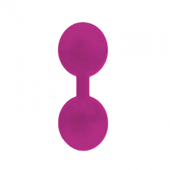 CLIP MAGNETIQUE REFLE PERSONNALISABLE 'CLIOFLO ROND' - violet