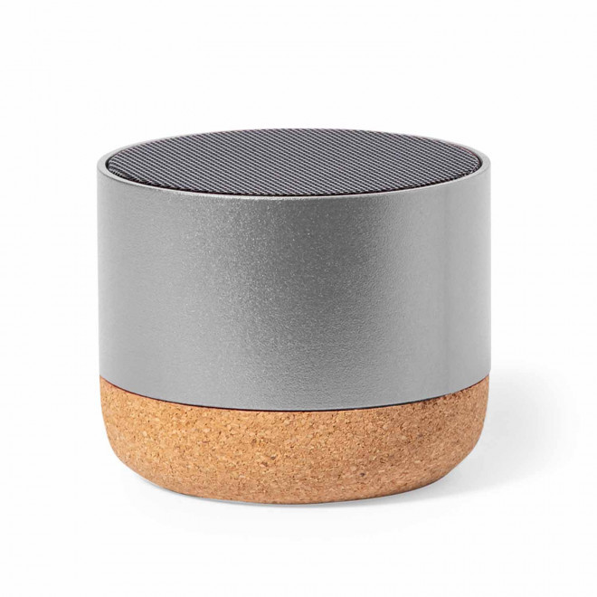ENCEINTE BLUETOOTH® PERSONNALISABLE 'NOVA RECYCLE LIEGE' - argenté