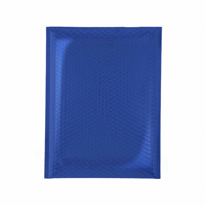 ENVELOPPE BULLE RPET PERSONNALISABLE 'CELIOZ' - bleu