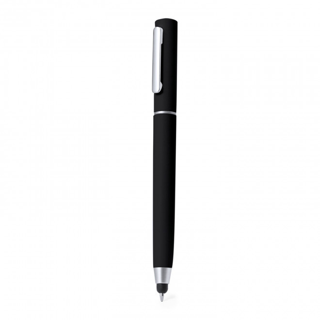STYLO 3 EN 1 NETTOYEUR PERSONNALISABLE 'CLEANTOU' - noir