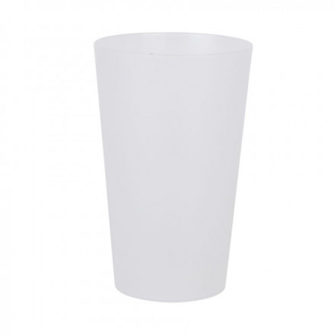 RAPIDE 4J - GOBELET RÉUTILISABLE PERSONNALISÉ '30 CL CUP' - transparent givré