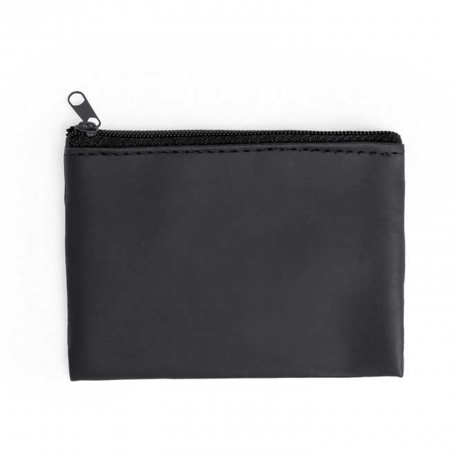 PORTE MONNAIE EN PU PERSONNALISABLE 'KIPSY' - noir