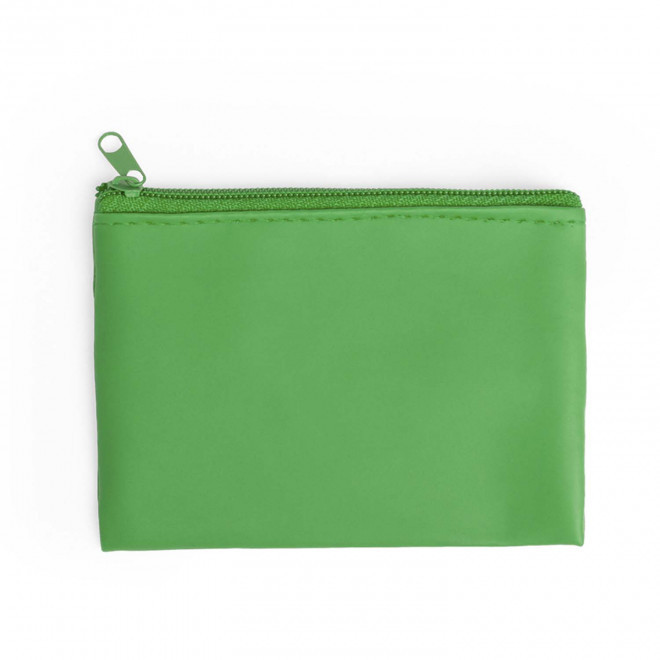 PORTE MONNAIE EN PU PERSONNALISABLE 'KIPSY' - vert