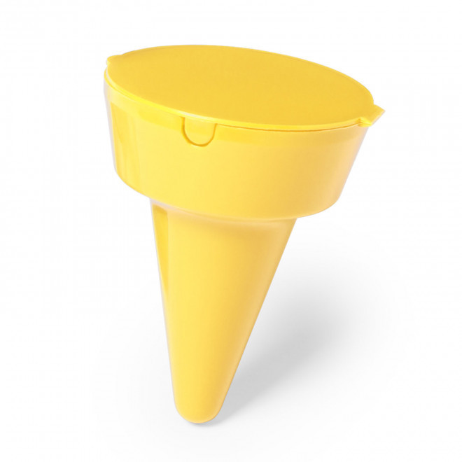 CENDRIER PORTABLE PERSONNALISABLE 'SANDYTO' - jaune