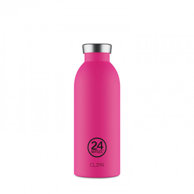 BOUTEILLE ISOTHERME 500ML PERSONNALISEE 'CLIMA 24BOTTLES' - bleu