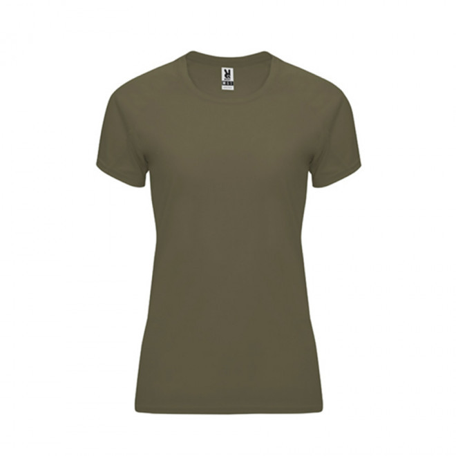 TEE SHIRT PERSONNALISÉ FEMME 'ESPORTO' - vert militaire
