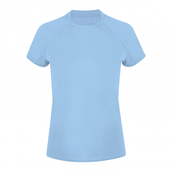 TEE-SHIRT DE SPORT FEMME PERSONNALISABLE 'TAGODA 2.0' - bleu clair