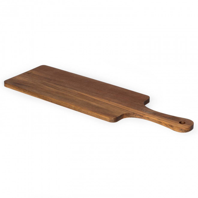 PLANCHE A DECOUPER PERSONNALISABLE EN ACACIA 'AKI POIGNEE' - bois