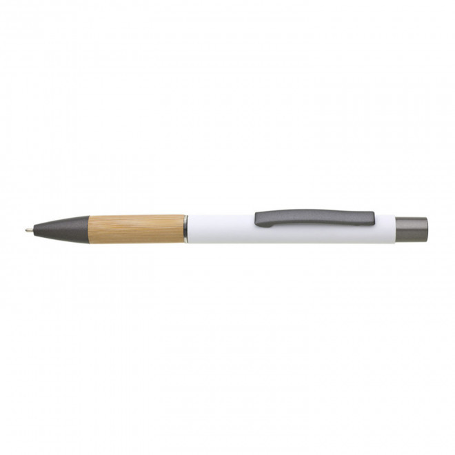 STYLO PERSONNALISABLE 'DANA GRIP' - blanc