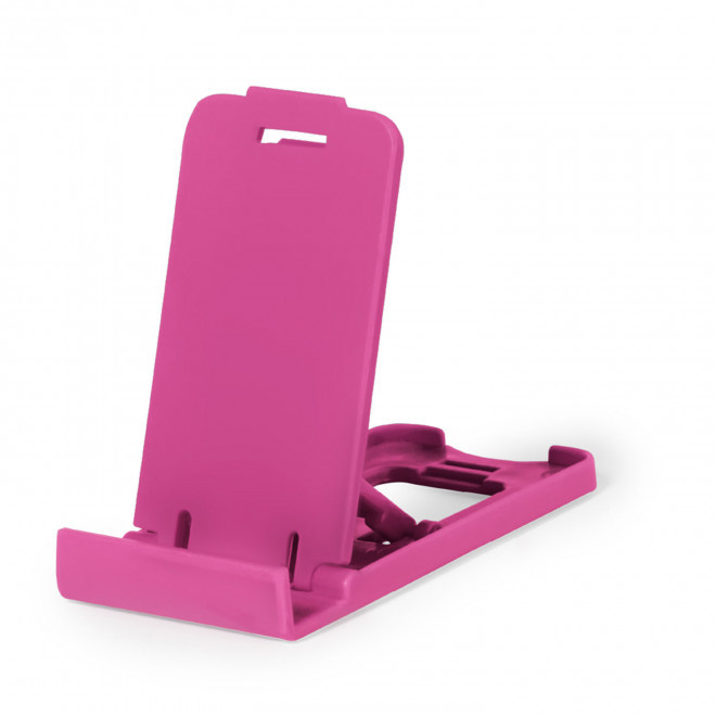 SUPPORT TELEPHONE REPLIABLE PERSONNALISABLE 'PAUSI' - fuchsia