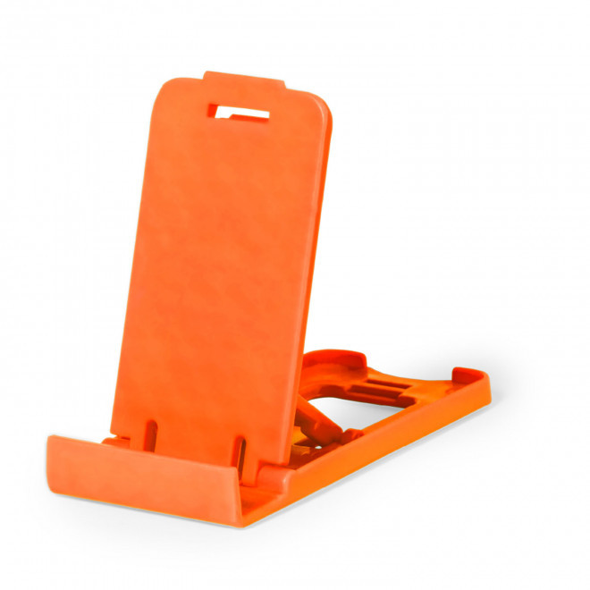 SUPPORT TELEPHONE REPLIABLE PERSONNALISABLE 'PAUSI' - orange