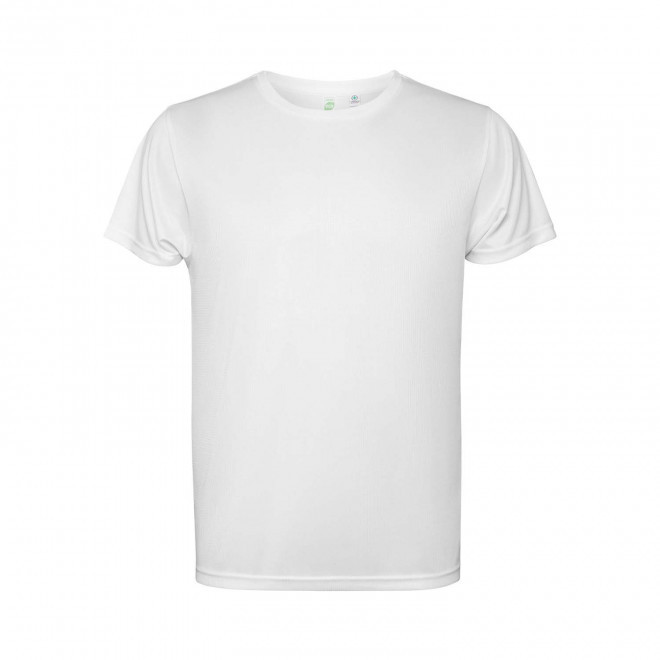 TEE-SHIRT SPORT MC ENFANT PERSONNALISABLE 'ESTORIL' - blanc