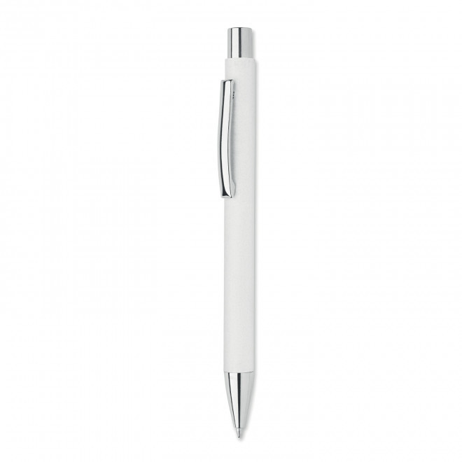 STYLO PERSONNALISABLE 'SOFTLY PAPIER' - blanc