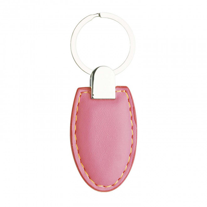 PORTE CLE METAL PERSONNALISABLE 'BALIX' - rose
