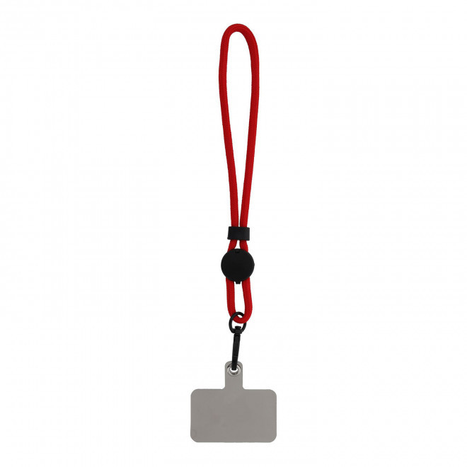 LANIERE POUR TELEPHONE PERSONNALISABLE 'NIROUX MINI' - rouge