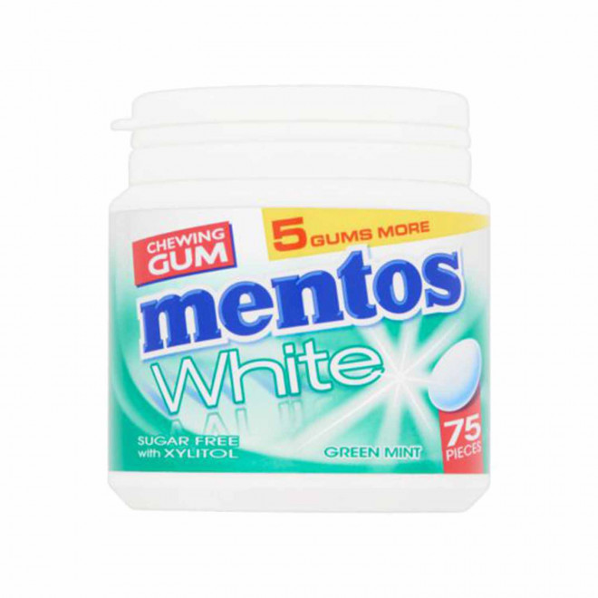 BOITE DE CHEWING GUM MENTOS® PERSONNALISABLE 'NARIKO' - menthe verte