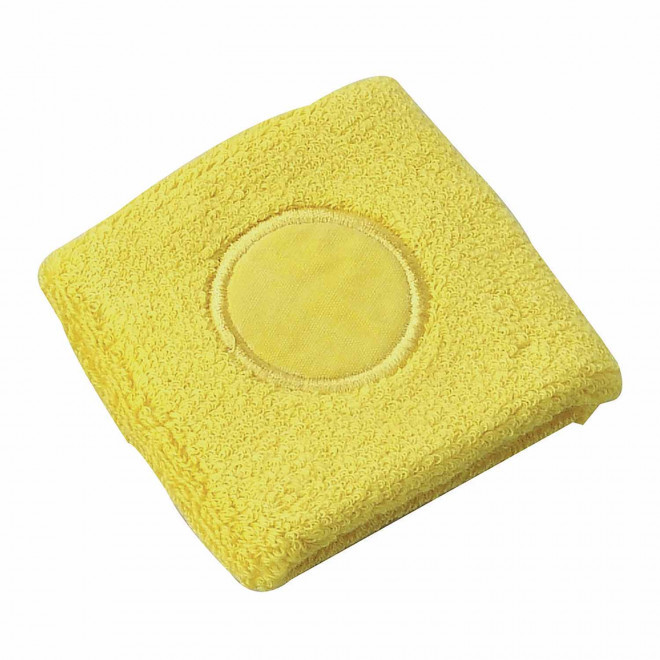 BRACELET EPONGE PERSONNALISABLE SPORT 'CASY COLOR' - jaune