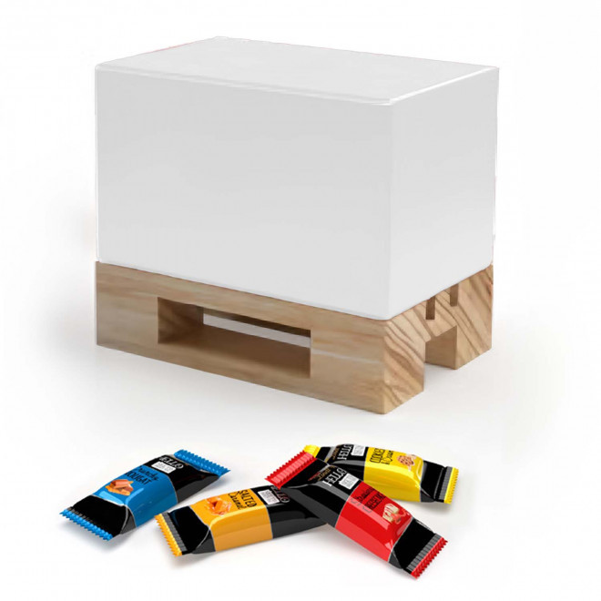 COFFRET CADEAU MINI PALETTE PERSONNALISABLE 'HIKEO' - mini sticks Lindt