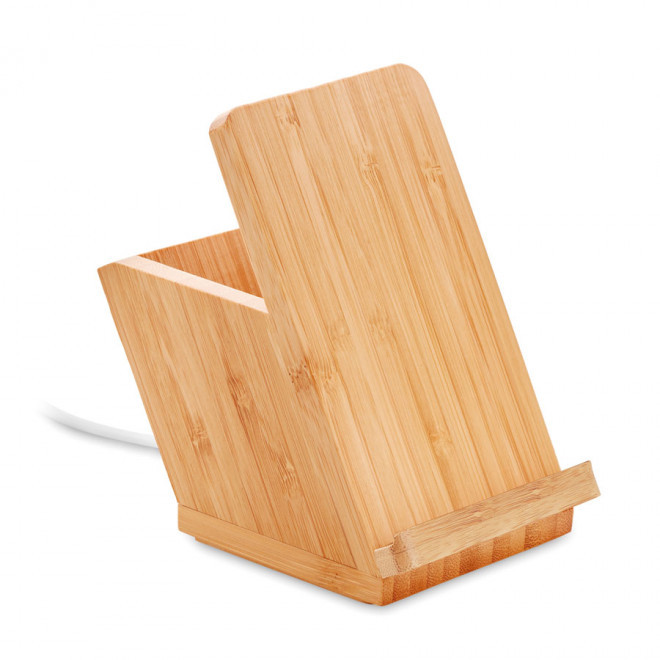 POT CHARGEUR INDUCTION PERSONNALISABLE 'BAICO'  - bois