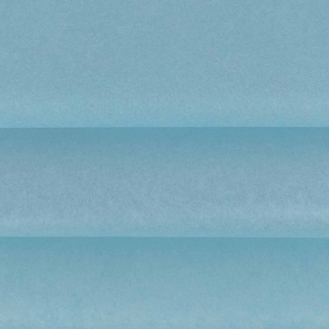 PAPIER DE SOIE 75X50 PERSONNALISABLE 'SOYAX' - bleu ciel
