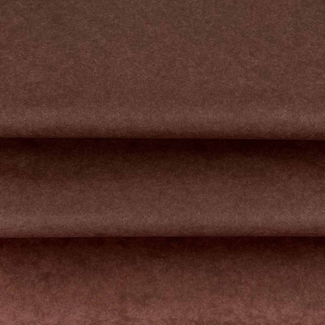 PAPIER DE SOIE 75X50 PERSONNALISABLE 'SOYAX' - chocolat