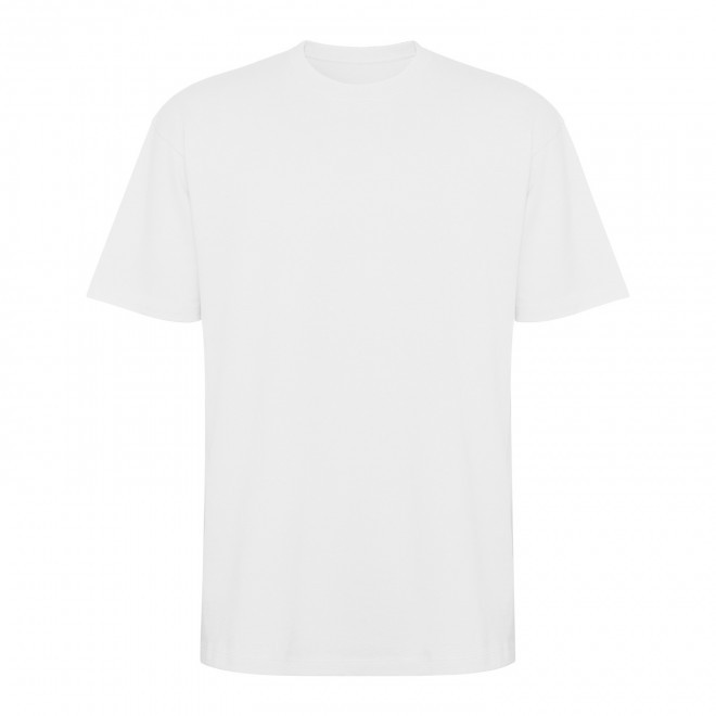 TEE-SHIRT MIXTE BLANC PERSONNALISE 'BULL' - blanc