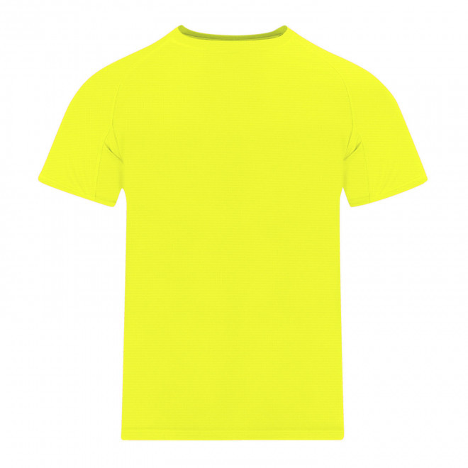TEE-SHIRT DE SPORT ENFANT PERSONNALISABLE 'TAGODA 2.0' - jaune fluo