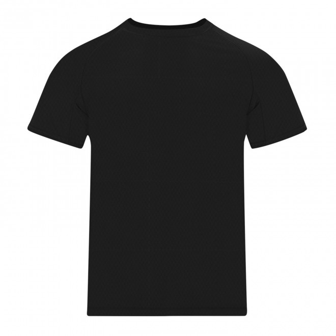 TEE-SHIRT DE SPORT ENFANT PERSONNALISABLE 'TAGODA 2.0' - noir