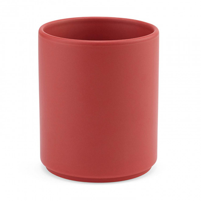 MUG CERAMIQUE 350 ML PERSONNALISABLE 'CAFLO' - rouge mat