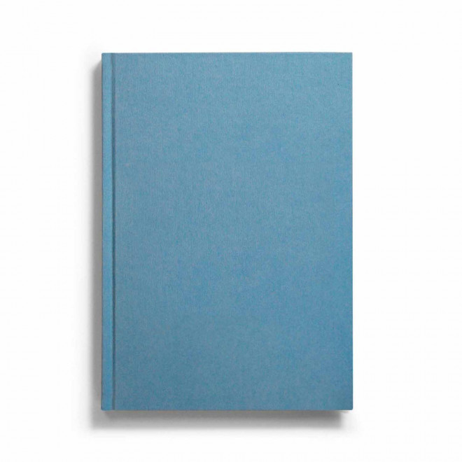 CARNET COUVERTURE RIGIDE PERSONNALISABLE 'FRENCHIE'  - bleu