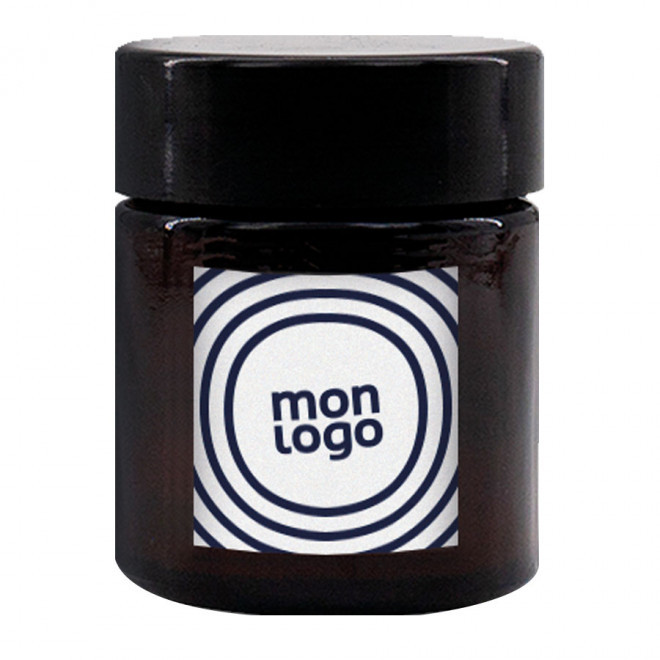 BOUGIE PARFUMÉE PERSONNALISÉE VEGAN 35G 'LOUCE' - apothicaire