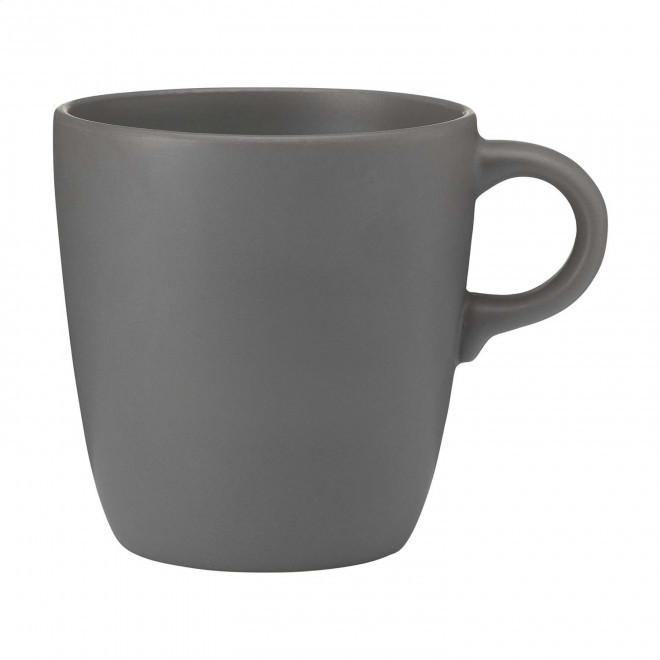 MUG CERAMIQUE 375 ML PERSONNALISABLE 'PANOLE' - gris