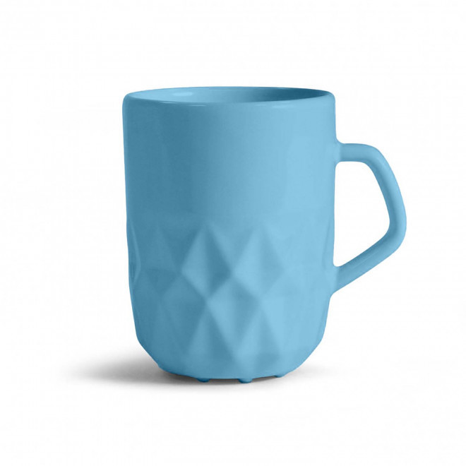MUG CERAMIQUE PERSONNALISABLE EUROPE 280 ML 'CELESTA' - bleu ciel