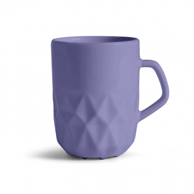MUG CERAMIQUE PERSONNALISABLE EUROPE 280 ML 'CELESTA' - violet