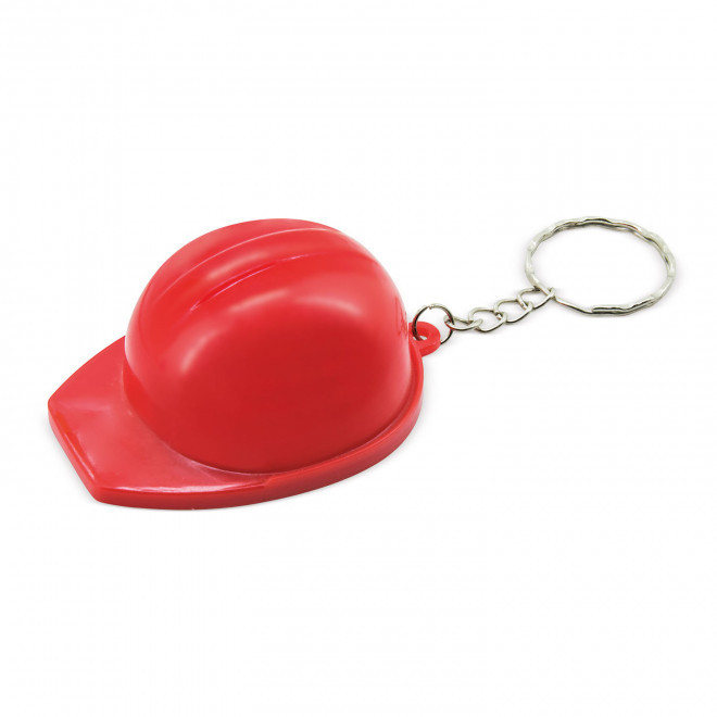 PORTE-CLE CASQUE DECAPSULEUR PERSONNALISE 'KASKI DECAPS' - rouge
