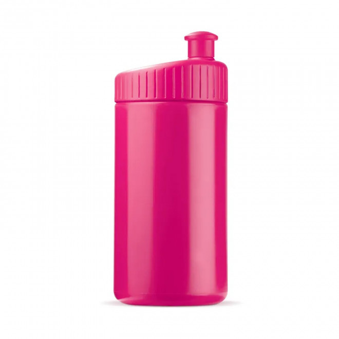 GOURDE DE SPORT PUBLICITAIRE 500ML OPAQUE COLORE 'TRAIL' - rose