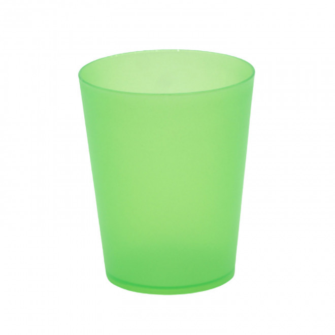 GOBELET REUTILISABLE PERSONNALISABLE 15 CL 'CUP' - vert
