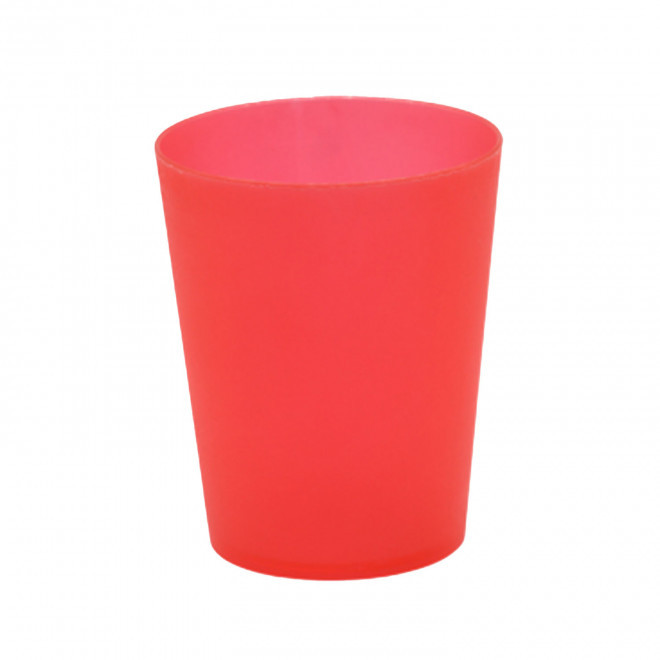 GOBELET REUTILISABLE PERSONNALISABLE 15 CL 'CUP' - rouge