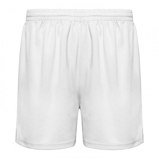 SHORT DE SPORT MIXTE PERSONNALISE 'PLAYER' - blanc
