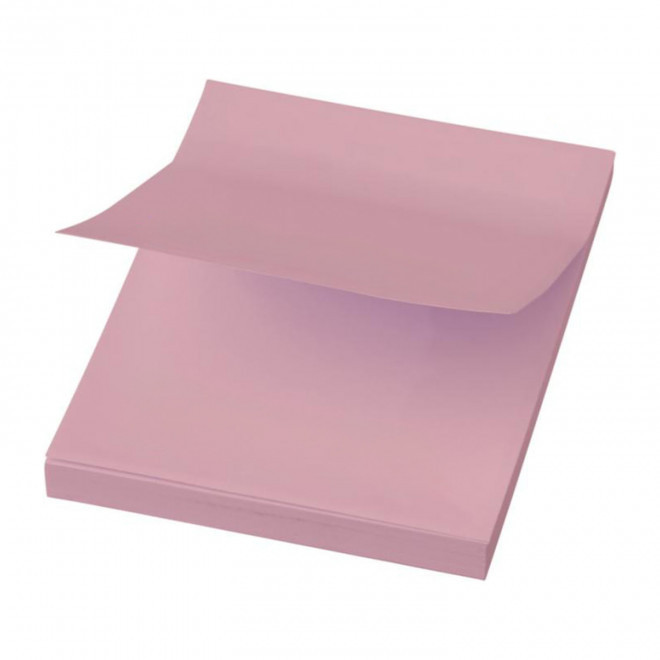 MEMOS REPOSITIONNABLES PUBLICITAIRES 'FORNOTE' 5x7,5 CM - rose