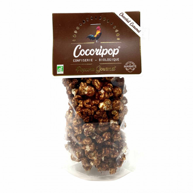 SACHET DE POPCORN 80G COCORIPOP® 'GOURMET' - chocolat caramel