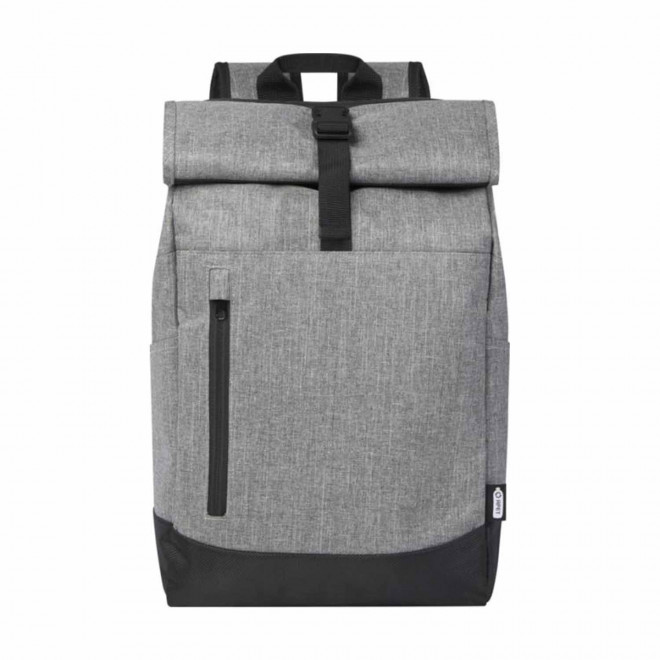 SAC À DOS POUR ORDINATEUR PERSONNALISÉ 15,6" 'ZAHAR' - gris