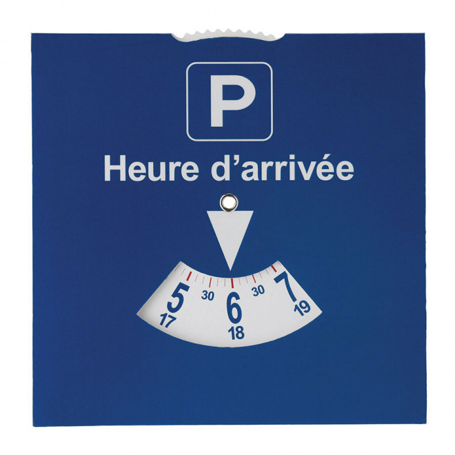 EXPRESS 72H - DISQUE DE STATIONNEMENT PERSONNALISÉ 'APARKA' - bleu