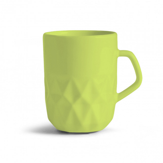 MUG CERAMIQUE PERSONNALISABLE EUROPE 280 ML 'CELESTA' - vert clair