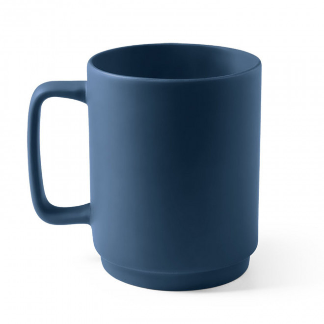 MUG EN CERAMIQUE PERSONNALISE 330 ML 'PANOLI' - bleu