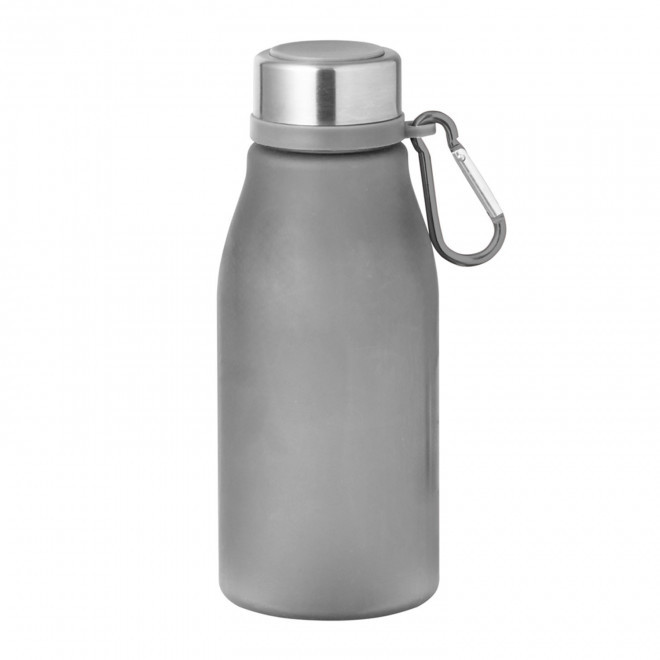 BOUTEILLE RPET PERSONNALISABLE 370 ML 'BRUNOMA MOUSQUETON' - noir