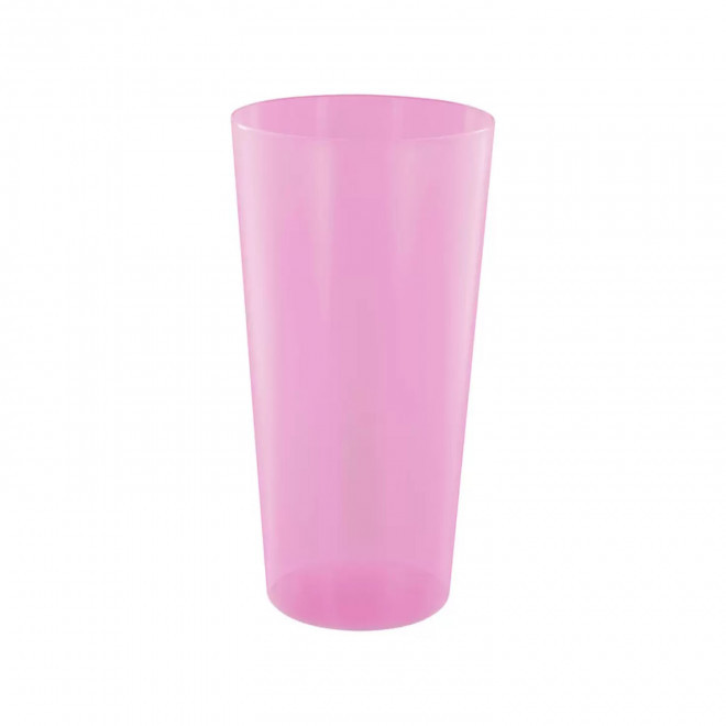 GOBELET MIF RÉUTILISABLE PERSONNALISÉ 60 CL 'CUPY' - rose