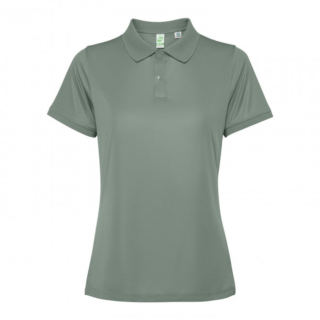POLO DE SPORT FEMME PERSONNALISABLE 'TORMO' - vert pâle